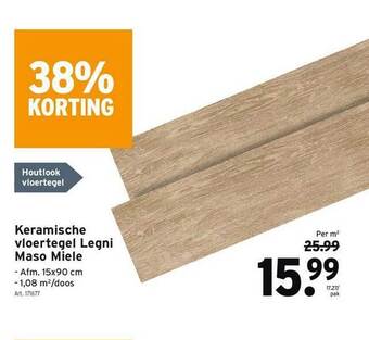 GAMMA Keramische Vloertegel aanbieding