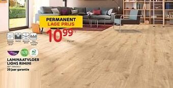 Brico Laminaatvloer lions rimini aanbieding