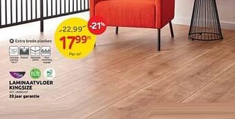 Brico Laminaatvloer kingsize aanbieding