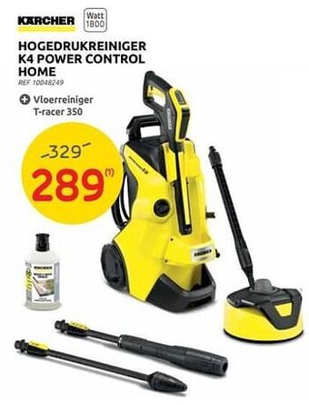 Brico Kärcher hogedrukreiniger k4 power control home aanbieding