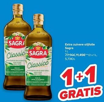 Extra zuivere olijfolie sagra