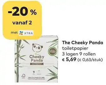 The cheeky panda toiletpapier