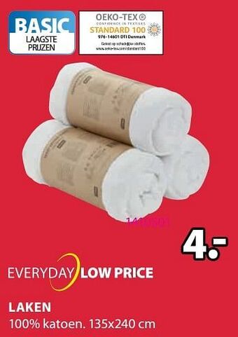 Jysk Laken aanbieding