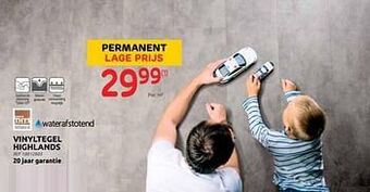 Brico Vinyltegel highlands aanbieding