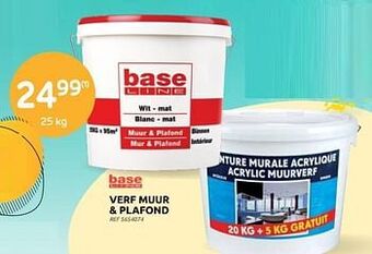 Brico Verf muur + plafond aanbieding