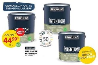 Brico Muurverf intention aanbieding