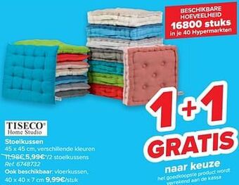 Carrefour Stoelkussen aanbieding