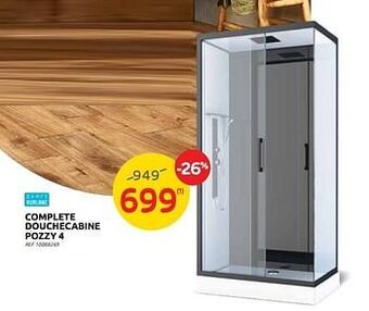 Brico Complete douchecabine pozzy 4 aanbieding