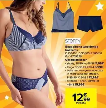 Carrefour Beugelbeha weelderige boezems aanbieding