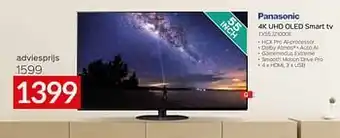 Selexion Panasonic 4k uhd oled smart tv tx55jz1000e aanbieding