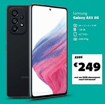 Base Samsung galaxy a53 5g aanbieding