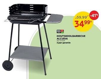 Brico Houtskoolbarbecue alcudia aanbieding
