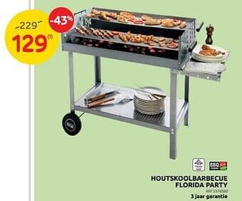 Brico Houtskoolbarbecue florida party aanbieding