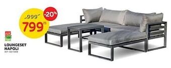 Brico Loungeset napoli aanbieding