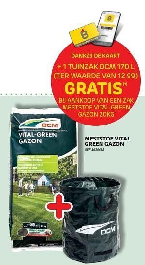 Brico Meststof vital green gazon aanbieding