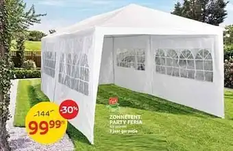 Brico Zonnetent party feria aanbieding