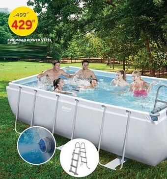 Brico Zwembad power steel aanbieding