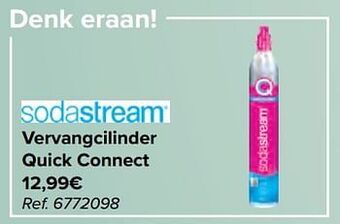 Carrefour Vervangcilinder quick connect aanbieding