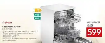 Selexion Bosch vaatwasmachine sms4htw31e aanbieding
