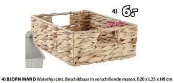 Jysk Bjorn mand aanbieding
