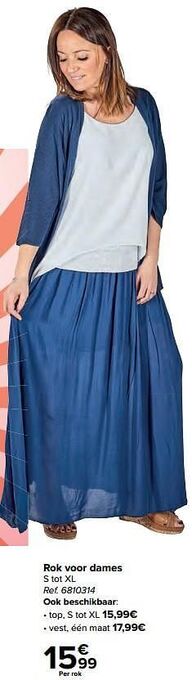 Carrefour Rok voor dames aanbieding