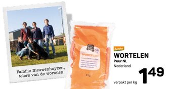 Ekoplaza Wortelen Puur NL aanbieding