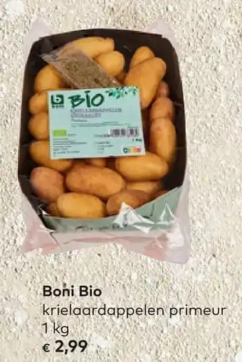 Bio Planet Boni bio krielaardappelen brimeur aanbieding
