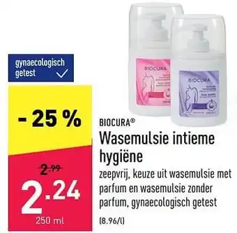 ALDI Wasemulsie intieme hygiëne aanbieding