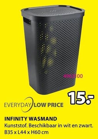 Jysk Infinity wasmand aanbieding