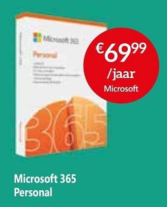 Selexion Microsoft 365 personal aanbieding