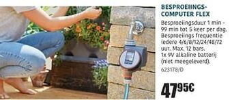 HandyHome Besproeiingscomputer flex aanbieding