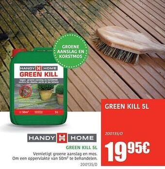 HandyHome Green kill aanbieding