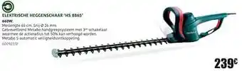 HandyHome Metabo elektrische heggenschaar hs 8865 aanbieding