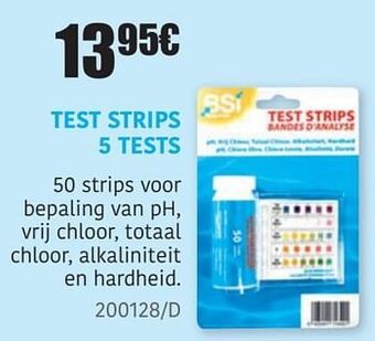 HandyHome Test strips 5 tests aanbieding