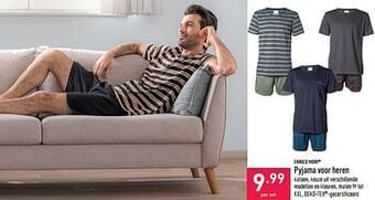 ALDI Pyjama voor heren aanbieding