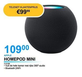 AUVA Apple homepod mini aanbieding