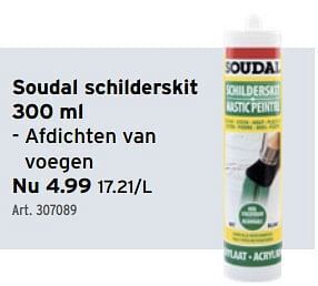 GAMMA Soudal schilderskit aanbieding