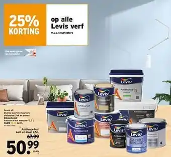 GAMMA Ambiance mur mengverf aanbieding