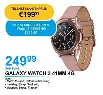 Samsung galaxy watch 3 41mm 4g