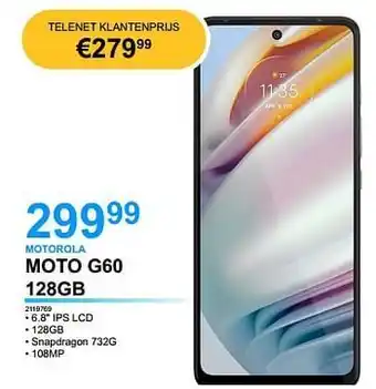 Motorola moto g60 128gb