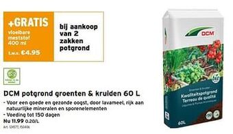 Dcm potgrond groenten + kruiden