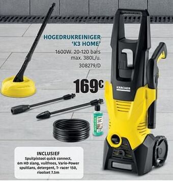 HandyHome Kärcher hogedrukreiniger k3 home aanbieding