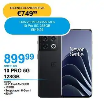 Oneplus 10 pro 5g 128gb