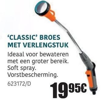 HandyHome Classic broes met verlengstuk aanbieding