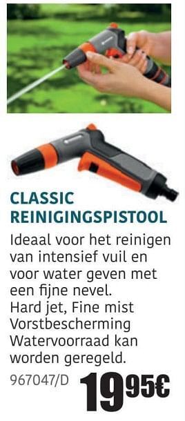 HandyHome Classic reinigingspistool aanbieding