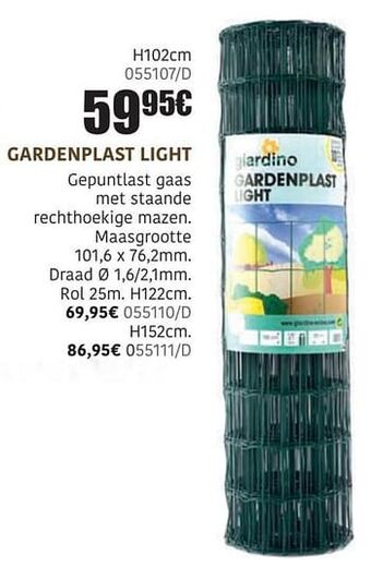 HandyHome Gardenplast light aanbieding