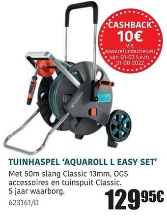HandyHome Tuinhaspel aquaroll l easy set aanbieding