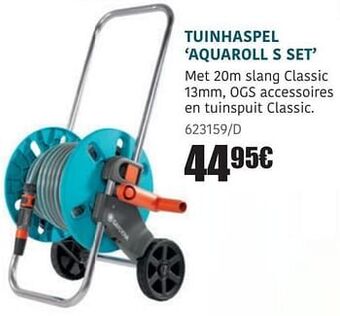 HandyHome Tuinhaspel aquaroll s set aanbieding