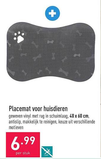 ALDI Placemat Voor Huisdieren aanbieding