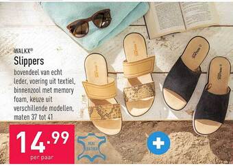 ALDI Slippers aanbieding